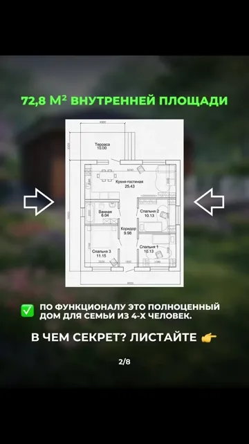 Разбор планировки, которая заменит трёшку, но обойдётся дешевле