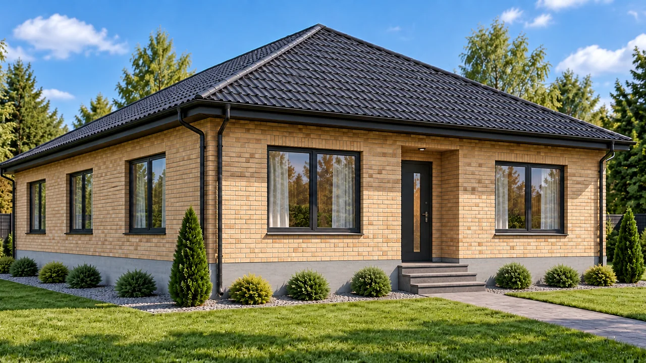 Дом «Проект 12», 112,9 м² — ракурс